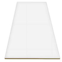 Chapa MDF Tampo de Madeira Multiuso 40x90cm Branco