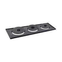 Chapa Mineira Fogão Lenha 3 Furos Com Tampa 23x63x25cm Chapa Mineira Fogão Lenha 3 Furos Com Tampa 23x63x25cm