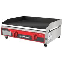Chapa para Hamburgueira Profissional com 2 Queimadores 80 cm CBG PRO Metalcubas