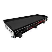 Chapa Para Lanches Grill Espetinho 90x30cm 3 Queimadores Premium