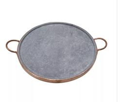 Chapa Pedra Sabão 30cm Para Carne E Pizza Excelente Qualidade Envio Rápido Chapa Pedra Sabão 30cm Para Carne E Pizza Excelente Qualidade Envio Rápido
