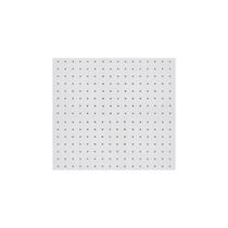 Chapa Perfurada Reta Uv Cor Branco Glacial 61 X 61 Cm