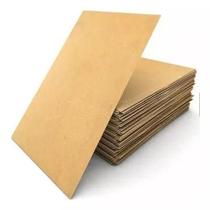 Chapa Placa Mdf 3mm (42cm X 30cm) 24peças (claro) Chapa Placa Mdf 3mm (42cm X 30cm) 24peças (claro)