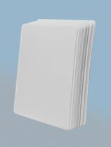 Chapa Polionda PP Alveolar Branca 650x500x3mm Para Impressão 50 Unidades