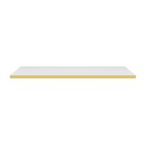 Chapa Prateleira MDF Sem Borda 30x60cm Multiuso Branco