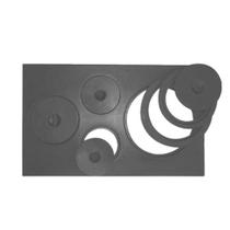 Chapa Redução Paraná Multiuso Ferro Fundido 4 Furos 69X49Cm Chapa Redução Paraná Multiuso Ferro Fundido 4 Furos 69X49Cm