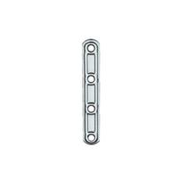 Chapa Reta 15 X 140mm Aço 1020 Zincado 4 Furos Chapa Reta 15 X 140mm Aço 1020 Zincado 4 Furos