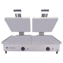 Chapa Sanduicheira Elétrica Conjugada Venâncio 90 cm 2 Prensas 110V SCE90A2P-110