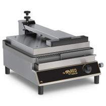 Chapa Sanduicheira Simples Red Chameleon 49cm Estriada a Gás Natural SGASE-GN