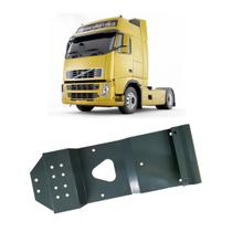 Chapa suporte lanterna e placa para-lama volvo fh nh fm após 2010