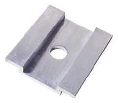 Chapa Trava - Grampo Intermediário Mid Clamp Solar - 8 Peças