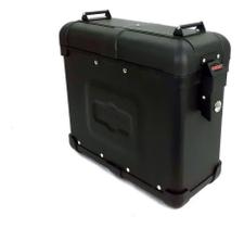 Chapam bau lateral par 31l em aluminio preto (cód: 10794)