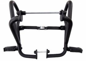 Chapam protetor de motor e carenagem p/yamaha xtz-crosser 150-pr fosco (cód:859)