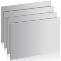 Chapas de aço WENHUALI calibre 18 16x12 polegadas para DIY Craft x4 Chapas de aço WENHUALI calibre 18 16x12 polegadas para DIY Craft x4