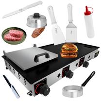 Chapeira 80x40 com prensa + acessórios para cozinha lanchonete