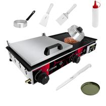 Chapeira Chapa Lanche Hot Dog C/prensa 30x60 À Gás 2q + ACESSÓRIOS UTÉIS