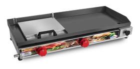 Chapeira De Lanches Semi Profissional À Gás Com Coletor Inox Chapeira De Lanches Semi Profissional À Gás Com Coletor Inox