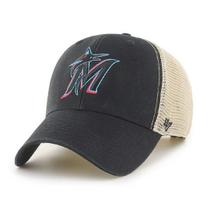 Chapéu 47 MLB Flagship Wash Mesh Primary Logo MVP Miami Marlins