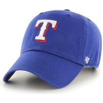 Chapéu '47 MLB Texas Rangers Clean Up Ajustável Azul