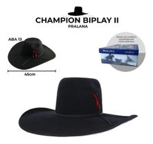Chapeu Aba 13 Pralana Champion Biplay 2 Original Preto - 60 Chapeu Aba 13 Pralana Champion Biplay 2 Original Preto - 60