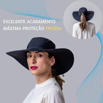 Chapéu Aba Grande Proteção Solar UV50+ Cancun