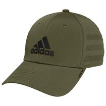 Chapéu adidas Gameday Structured Stretch Fit Focus Olive S-M