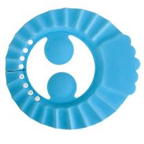 Chapéu Ajustável Infantil Shampoo De Proteção De Banho Azul Chapéu Ajustável Infantil Shampoo De Proteção De Banho Azul