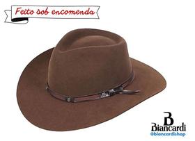 Chapéu austr a7,5 5x campo pralana café 3274 lã 11012273 Chapéu austr a7,5 5x campo pralana café 3274 lã 11012273