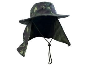 Chapéu australiano c proteção pescoco orelha joga camuflado Chapéu australiano c proteção pescoco orelha joga camuflado