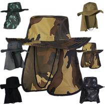 Chapéu Australiano Com Proteção De Pescoço Chapéu Pescador Chapéu Australiano Com Proteção De Pescoço Chapéu Pescador