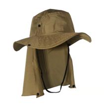 Chapéu Australiano Pescador Boné de praia Pesca Proteção Solar Pescoço Sol Camping Chapéu Australiano Pescador Boné de praia Pesca Proteção Solar Pescoço Sol Camping
