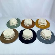 Chapéu Australilano Pescador Bucket Impermeável Surf Praia Nylon Chapéu Australilano Pescador Bucket Impermeável Surf Praia Nylon