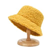 Chapéu Balde de Lã de Cordeiro para Inverno - Quente, Macio, Unissex Chapéu Balde de Lã de Cordeiro para Inverno - Quente, Macio, Unissex