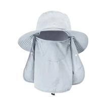 Chapéu Balde de Nylon - Secagem Rápida e Respirável - Protetor Solar para Verão