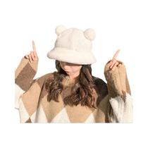 Chapéu Balde de Pele de Leopardo - Quente e Grosso para Outono/Inverno Chapéu Balde de Pele de Leopardo - Quente e Grosso para Outono/Inverno