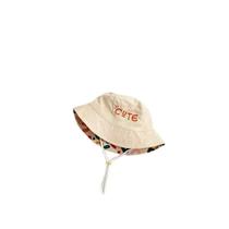 Chapéu Balde Infantil Dupla Face com Letras Bordadas - Para Meninos e Meninas Chapéu Balde Infantil Dupla Face com Letras Bordadas - Para Meninos e Meninas