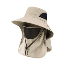 Chapéu Balde Unissex com Proteção UV e Aba para o Pescoço - Ideal para Atividades ao Ar Livre e Pesca Chapéu Balde Unissex com Proteção UV e Aba para o Pescoço - Ideal para Atividades ao Ar Livre e Pesca