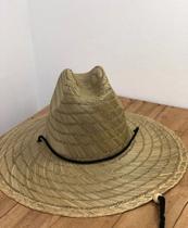 Chapéu Bambu Natural Praia Sol Surf Saída Unissex Ajustável Chapéu Bambu Natural Praia Sol Surf Saída Unissex Ajustável
