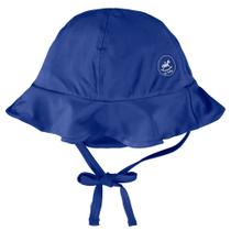 Chapéu Bebê C/ Proteção UV 50+ Azul Marinho Up Baby