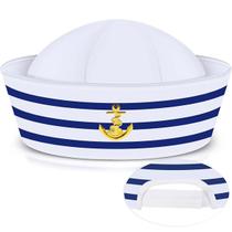 Chapéu Bebê Marinheiro Festas Fantasia Aniversário Listras Chapéu Bebê Marinheiro Festas Fantasia Aniversário Listras