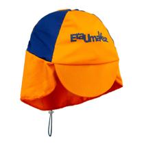 Chapéu Bebê Proteção UV50+ Segurança e Conforto no Verão Cor:laranjaTamanho:U