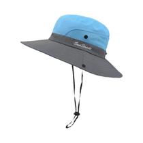 Chapéu Bob Feminino de Aba Larga com Proteção UV UPF 50+ - Balde com Alça de Corrente Chapéu Bob Feminino de Aba Larga com Proteção UV UPF 50+ - Balde com Alça de Corrente