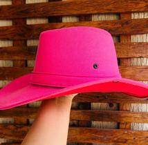 Chapeu Boiadeira Rodeio Menina infantil Ana castela Rosa e preto festa rodeio junina cowboy criança