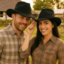Chapéu Boiadeiro Boiadeira COWBOY Country Agroboy Sertanejo Ana Castela 985