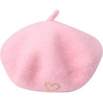 Chapéu Boina Rosa Para Boneca De 18 Polegadas, Acessório De Moda Macio Para Bonecas American Girl E Chapéu Boina Rosa Para Boneca De 18 Polegadas, Acessório De Moda Macio Para Bonecas American Girl E