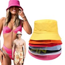 Chapéu Boné Bucket Masculino Feminino Proteção ADULTO PESCADOR 319