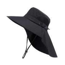Chapéu Boné Pescador Australiano Respirável Ajustável Protetor Contra Raios Solares UPF50+ Pesca Trilha Camping Chapéu Boné Pescador Australiano Respirável Ajustável Protetor Contra Raios Solares UPF50+ Pesca Trilha Camping