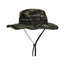 Chapéu Boonie de Aba Larga com Camuflagem - Dobrável e Macio para Sol