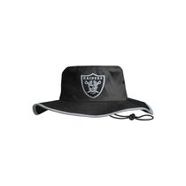 Chapéu Boonie FOCO Las Vegas Raiders NFL Solid para atividades ao ar livre