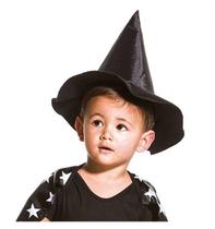 Chapéu Bruxa Bebê Preto Clássico de Halloween Chapéu Bruxa Bebê Preto Clássico de Halloween